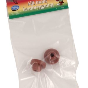 Gummipakning til gjærlås 2pk
