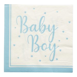 PAPIRSERVIETTER 33 X 33 CM BABY GUTT 16-P