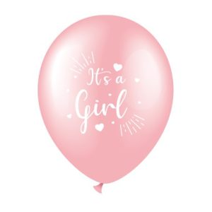 BALLOONS 12" IT`S A GIRL