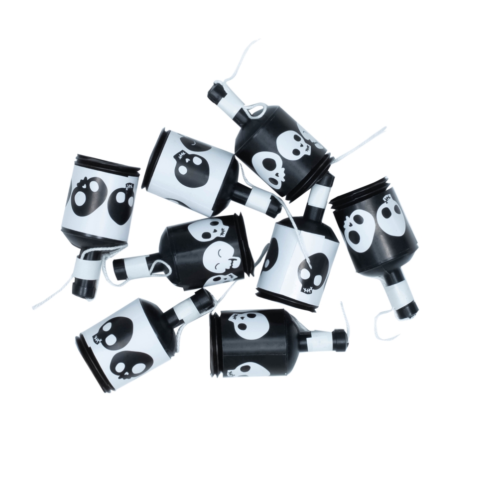 PARTY POPPER SKULL 8-P
