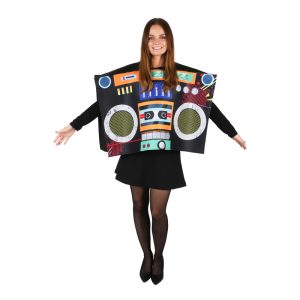 KOSTYME BOOMBOX VOKSEN