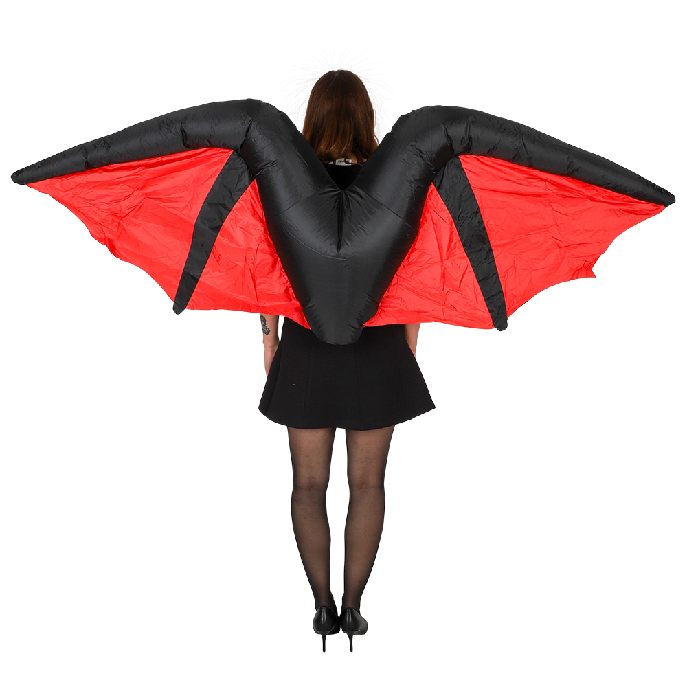 COSTUME INFLATABLE DEMON WINGS - Bilde 2