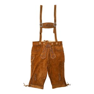 97980-56OKTOBERFEST LEDERHOSEN LIGHT BROWN 56