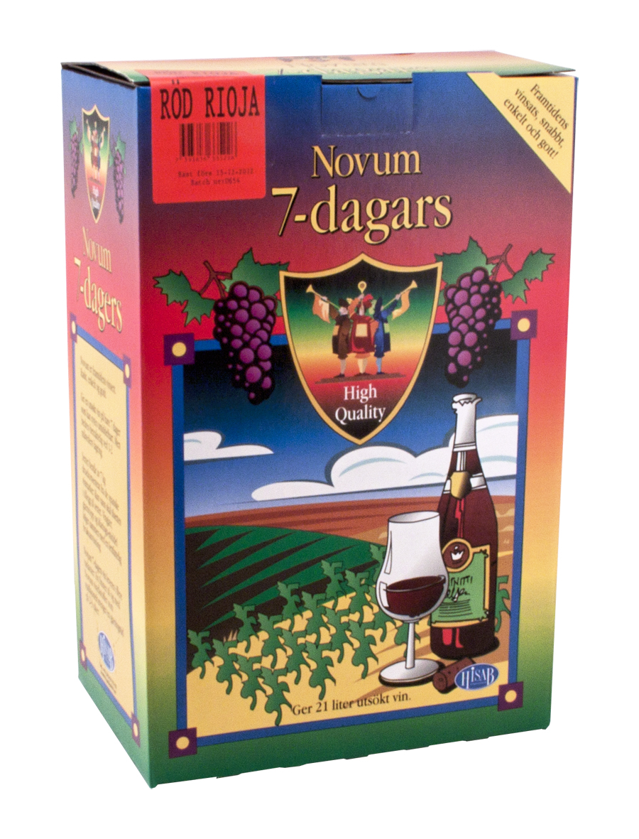 NOVUM RÖD RIOJA 7-DAGARS