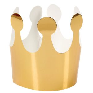 CROWN HAT FOIL GOLD 6-P