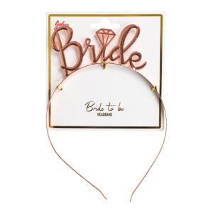 HEADBAND BRIDE ROSE GOLD