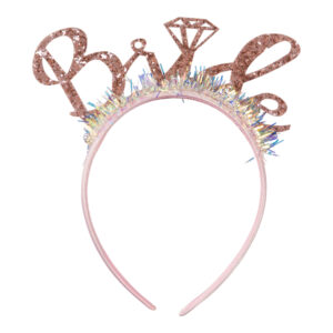 HEADBAND BRIDE TO BE PINK