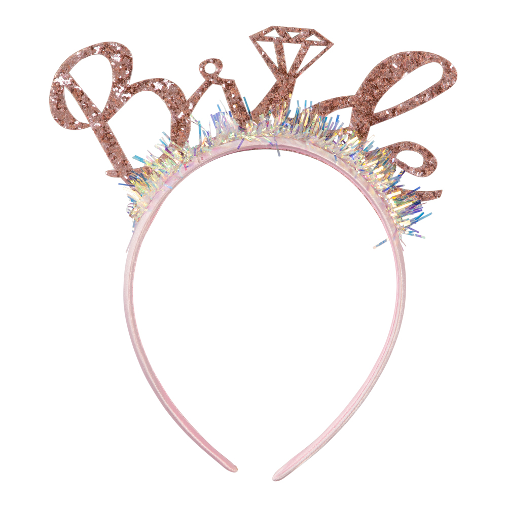 HEADBAND BRIDE TO BE PINK