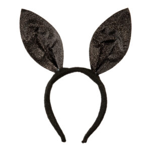 HEADBAND BUNNY EARS BLACK