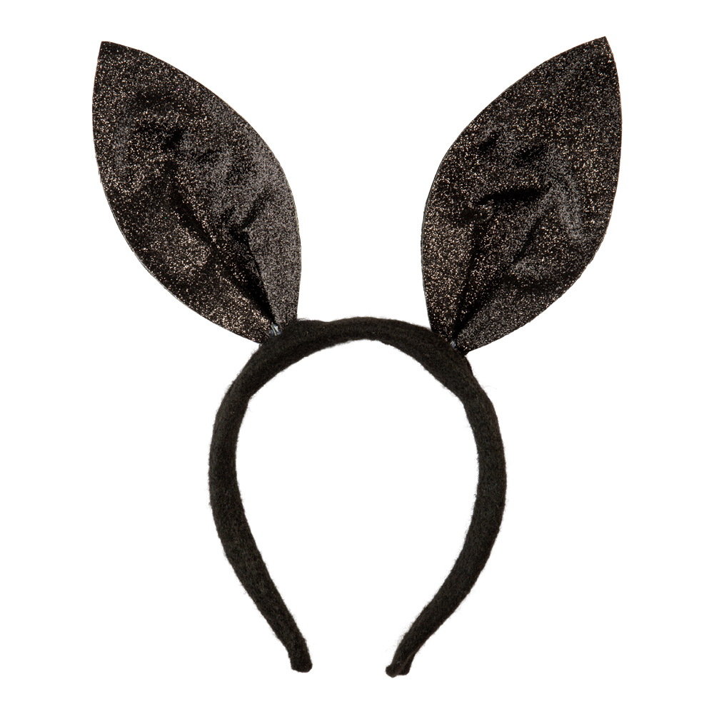 HEADBAND BUNNY EARS BLACK