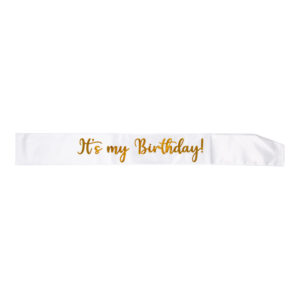 SASH IT'S MY BIRTHDAY