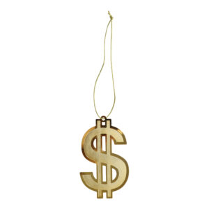 DOLLAR SIGN NECKLACE