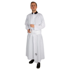 COSTUME WHITE CATHOLIC PRIEST