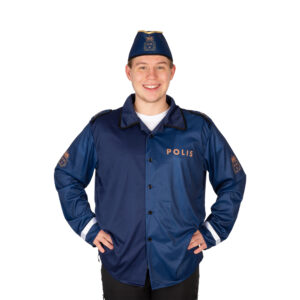 COSTUME POLICE SHIRT&HAT