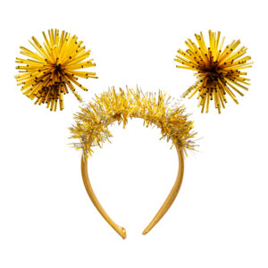 HEADBAND POM-POM BOPPER GOLD