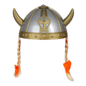 HAT VIKING W. BLOND BRAIDS